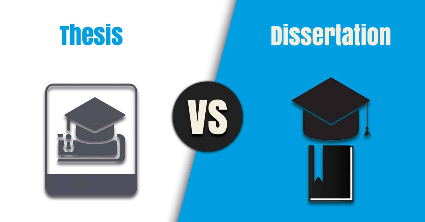 difference between thesis dissertation and treatise
