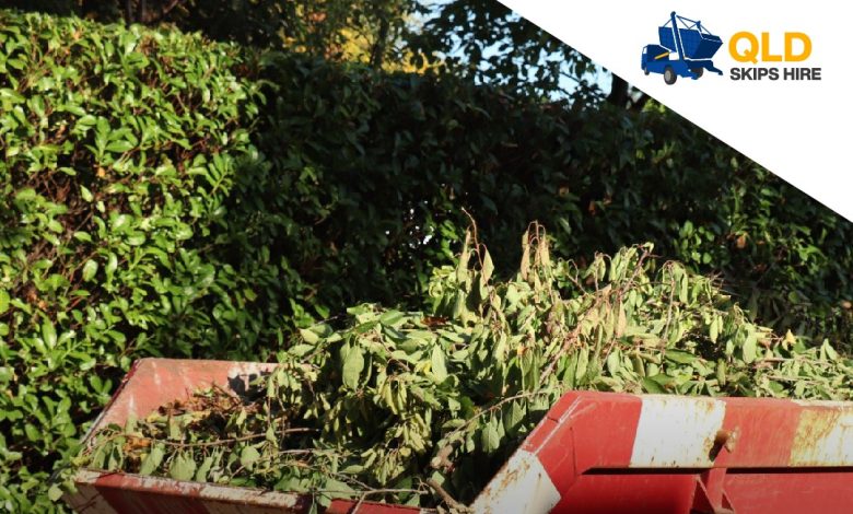 skip bin for green waste removal